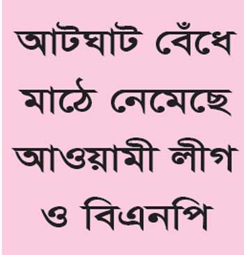 দু’দলের জন্য চ্যালেঞ্জ উপজেলা নির্বাচন