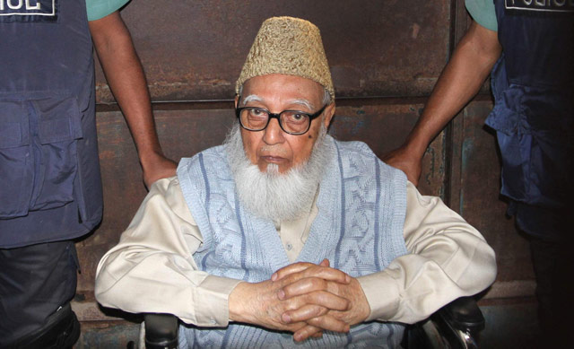 অধ্যাপক গোলাম আযমের ইন্তিকাল