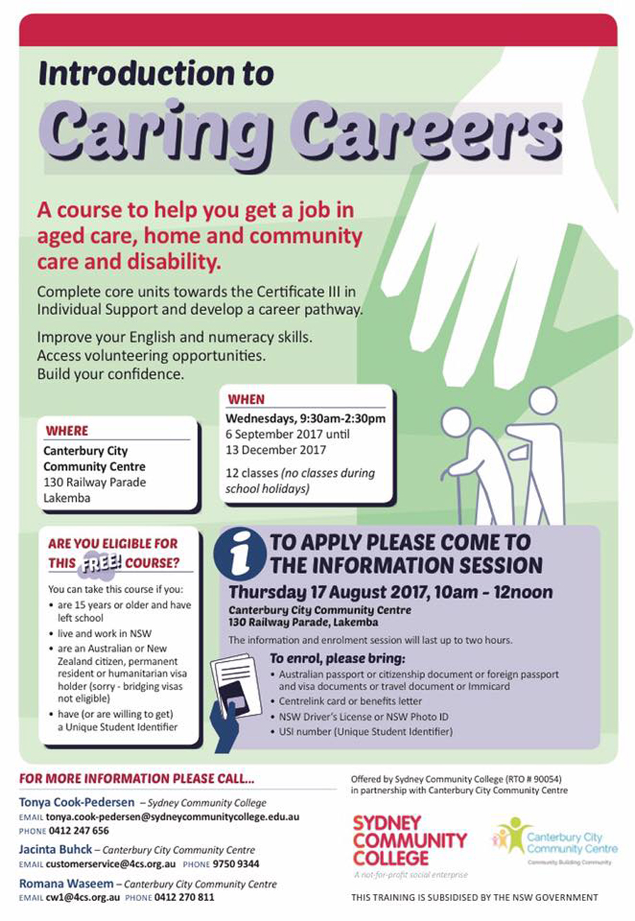 introduction to caring careers