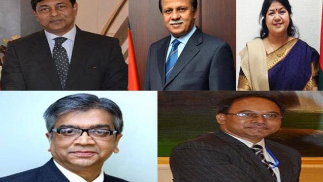 চার দেশে নতুন রাষ্ট্রদূত