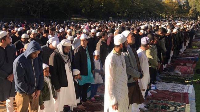 সিডনিতে আজ পবিত্র ঈদ উল আজহা পালিত হল
