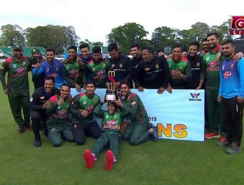 রান তাড়া করে জয়ের অভ্যাস গড়ে নিল বাংলাদেশ
