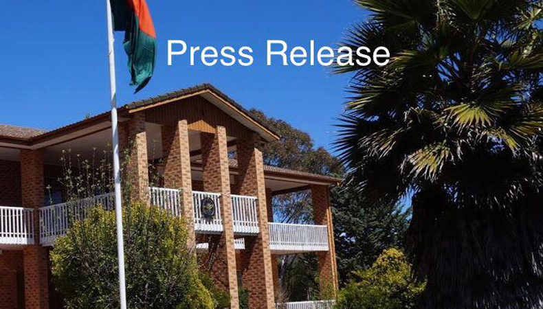 High Commission for Bangladesh:Press Release
