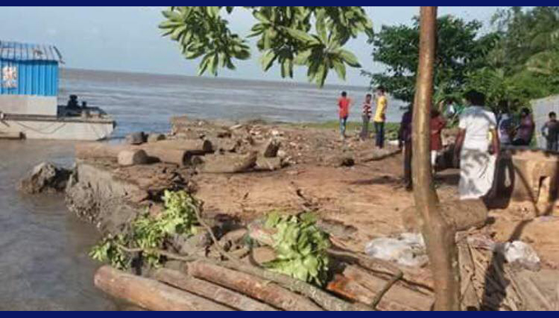 নদী ভাঙ্গন ও মানুষের কান্না