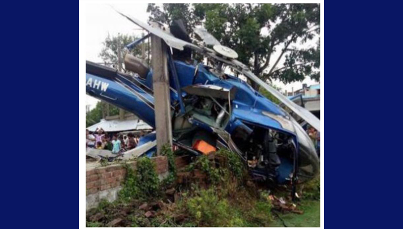 হেলিকপ্টার দুর্ঘটনায় চ্যানেল আইয়ের এমডি সাগরসহ ৬ জন