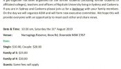 Rajshahi University Alumni Association Australia  Annual General Meeting & Get Together in Sydney