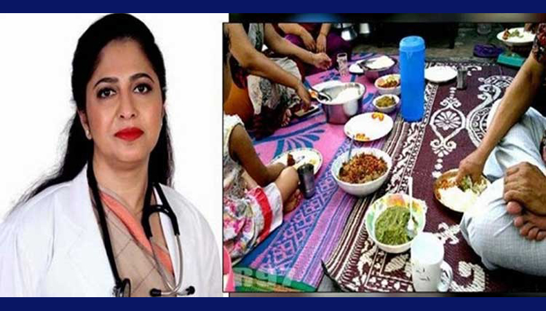 টেবিলে রোগের আশঙ্কা, মাটিতে বসে খাওয়ার হাজারো উপকারিতা