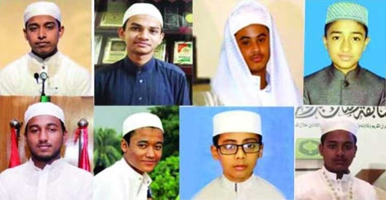বিশ্বদরবারে দেশের মান উঁচু করলো ৮ হাফেজ