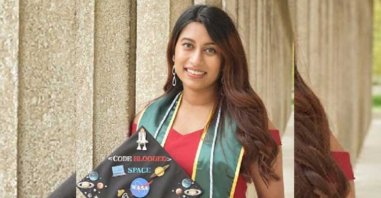 নাসায় প্রথম বাংলাদেশি নারী মাহজাবীন!