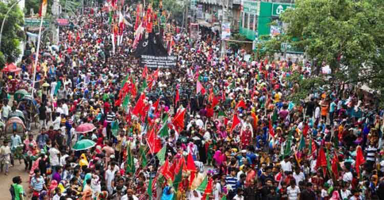 তাজিয়া মিছিলে রক্তাক্ত মাতম নিষিদ্ধসহ ১৩ নির্দেশনা!