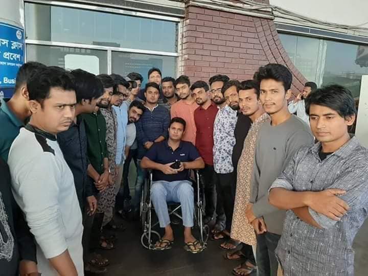 প্রধানমন্ত্রীর নির্দেশে উন্নত চিকিৎসায় ভারতে পাঠানো হল ছাত্রনেতা সাদ্দাম হুসাইনকে