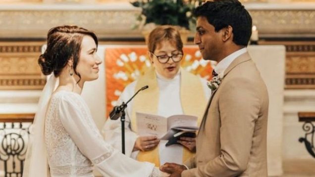 করোনা: হাসপাতালেই বিয়ে ডাক্তার আর নার্সের